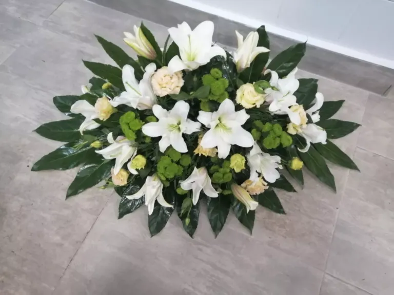 Ramo de flores de funeral